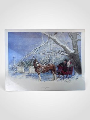 Tennessee Christmas by Mitchell D. Tolle Signed Lithograph Print #147/1000 LTD