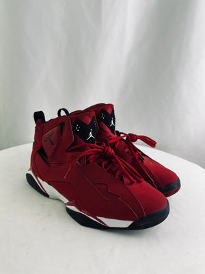 Air Jordan True Flight Gym Red Basketball Sneakers Men's 9.5 | 342964-620