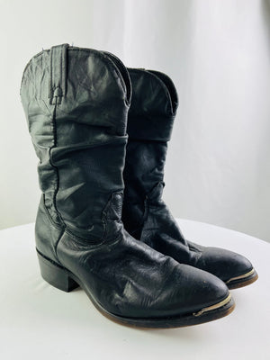 Durango SW650 Santa Fe Collection Men's Black Western Boots Size 8.5D