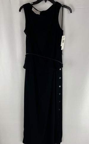 Jones New York Black/Solid Formal Dress - Size 8