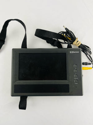 Emerson 7" TFT LCD Monitor Portable DVD Player with AV Adapter Not Tested