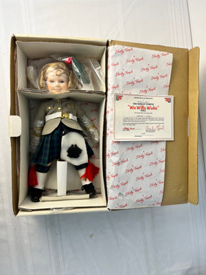 Danbury Mint Shirley Temple Dolls of The Silver Screen Wee Willie Winkie