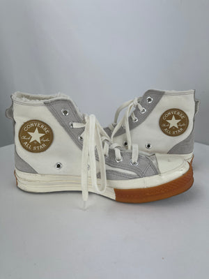 Converse Chuck 70 Sherpa Lined Taylor All Star Hi Vintage White Women's 7