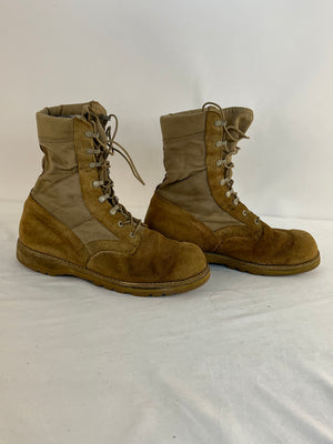 USGI Military Hot Weather Desert Tan Combat Boots Vibram Sole Mens Size 13