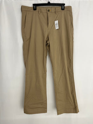 L.L. Bean Men's Comfort Stretch Chino Pants Standard Fit Tan Size 36x29 NWT