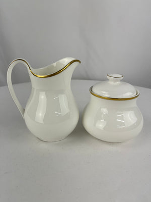 Royal Doulton Alice H5122 Sugar & Creamer Set