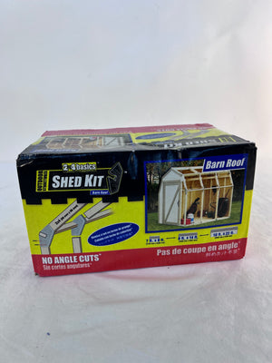 2x4basics 90190MI Shed Kit with Barn Roof