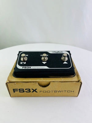 DigiTech FS3X Three Function Foot Switch In Box Not Tested