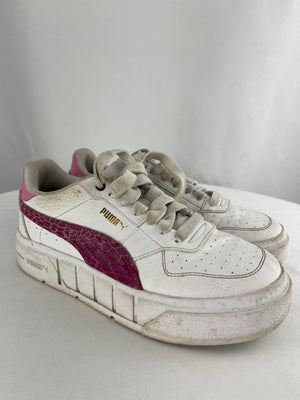 Puma Cali Court Animal White/Magenta Women's Size 5