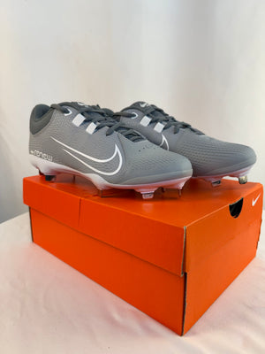 Nike W Hyperdiamond 4 Pro Grey Softball Cleats Athletic Women's 8