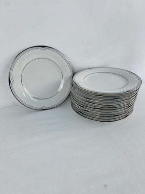 Noritake Sterling Cove Bread & Butter Plates 6 3/8" 7720 Set of 13
