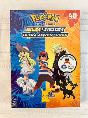 Pokemon Sun and Moon Ultra Adventures Complete Collection DVD New SEALED