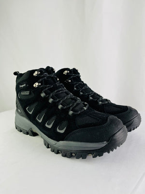 Propet Ridge Walker Black Leather Waterproof Hiking Boots Men's 11D NWT