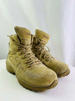 Reebok Rapid Response 6" Desert Tan Suede Tactical Boots Men 11.5 | RB8695