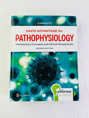 Davis Advantage for Pathophysiology 2nd Edition Theresa Capriotti Hardcover