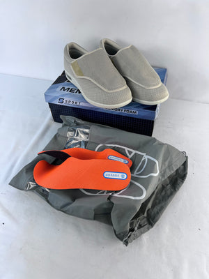 Youyun Men 12 Extra Wide Diabetic Orthopedic Walking Shoes Swollen Feet Edema