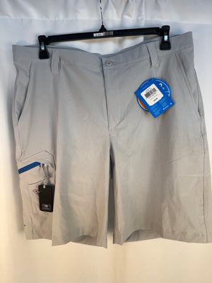 Columbia PFG Terminal Tackle Shorts Men's 38 Gray UPF 50 Fishing Cargo NWT