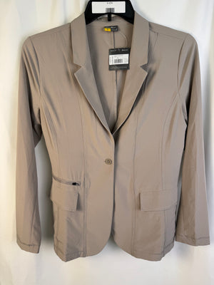Eddie Bauer Women’s Departure Blazer Jacket Size 10 Light Gray NWT