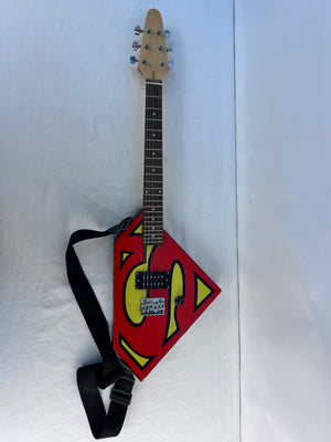 Limited Edition Six Flags Superman Electric Guitar