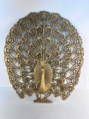 Burwood Productions MCM Peacock Wall Hanging