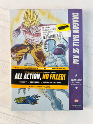 Dragon Ball Z Kai DVD Part Four EP 40-52 (2-Disc Set) Anime - Brand NEW Sealed