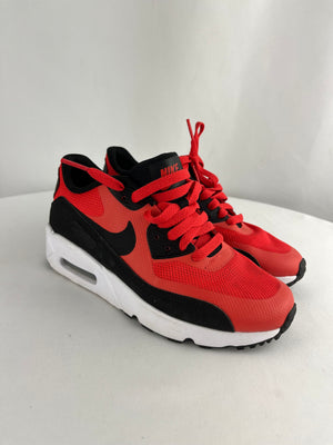 Nike Air Max 90 Ultra 2.0 Essentials GS Sneakers Red/Black 4Y