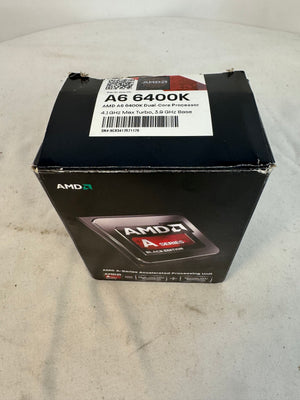 AMD A6-6400K Series APU Processor Dual Core FM2 Black Edition Complete w/ Fan