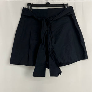 J. Crew Black Tie Waist Shorts Women's Size 4 NWT