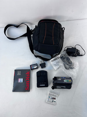 Sony HDR-CX110 Camcorder with Bag, Battery, Etc. - UNTESTED/AS IS