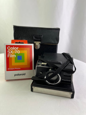 Vintage Berkey Keystone Wizard XF 1000 Instant Camera w/ Case SX-70 UNTESTED