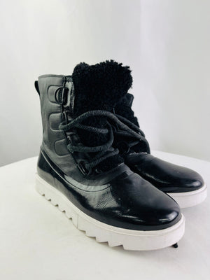 Sorel Kinetic Black Sport Waterproof Winter Boots Women's 11 | NL3747-010