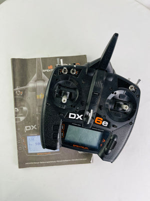 Spektrum DX6e 6 Channel DSMX Transmitter Remote Control Not Tested