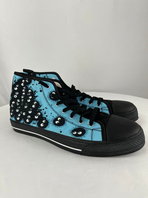 Studio Ghibil Soot Sprite Blue & Black Sneaker Athletic Men's 12 NWOT