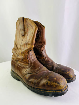 Cody James Mustang Broad Square Composite Toe Western Work Boot Men 11D | C9PR8