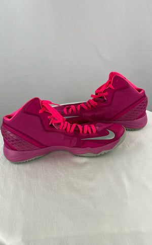 Nike Men's Zoom Hyperdisruptor Think Pink High Top Shoes Size 14