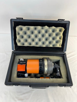 Celestron C90 Vintage Orange Tube Maksutov Cassegrain Telescope - UNTESTED AS IS