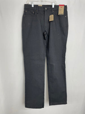 Levi's 541 Athletic Taper Stretch Black Denim Jeans Men's 33X32 NWT
