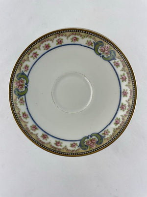 Vintage Theodore Haviland Limoges France Saucers Set of 7 Floral