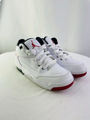 Jordan Flight Origin 3 Gs White | Red | Black Solid Sneaker Youth 7