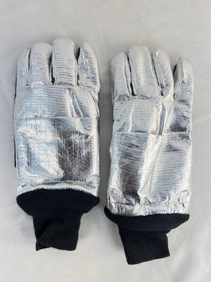 Shelby 5200G Silver Tone Firefighting Gloves Size XL