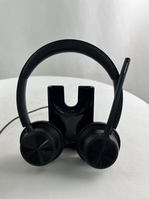 Poly Voyager 4320 UC Wireless Bluetooth Headset w/ Charging Stand Powers On