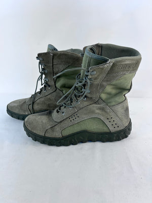 ROCKY S2V Special Ops Steel Toe Green Military Tactical Combat Boots Size 9.5M