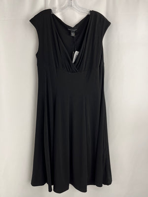 Isabella Rodriguez Black A-Line Dress Size 12 NWT