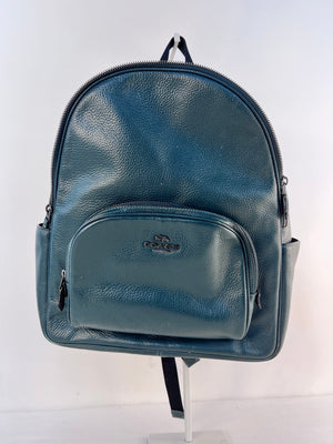 Coach Everglade Green Women’s Outlet Court Backpack Silver Hardware H2121-5669