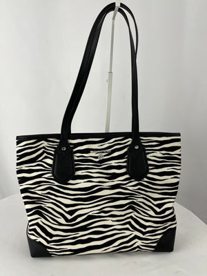Michael Kors Eva Zebra Print Small Tote