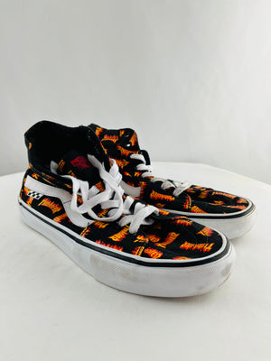 Vans Thrasher Sk8-Hi Multicolor Animal Print Sneaker Athletic Men's 9