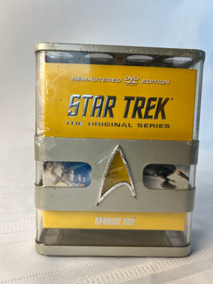 Star Trek Original Series Season 1 Remastered DVD Collector with Case Sealed