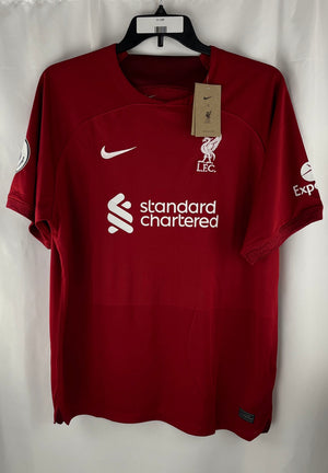 Nike Men's Red Dri-Fit Liverpool FC Mohamed Salah #11 Jersey Size 4XL NWT