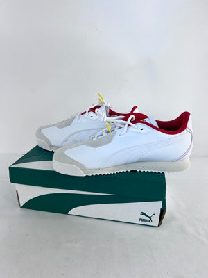 PUMA Scuderia Ferrari Roma S White Rosso Corsa Men's Size 11 308709-02 NIB