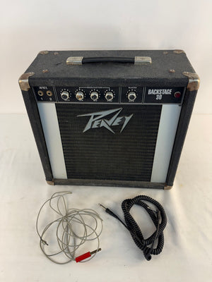 VTG Peavey Backstage 30 Guitar Combo Amp USA 1970s - PARTS/REPAIR - Read Desc